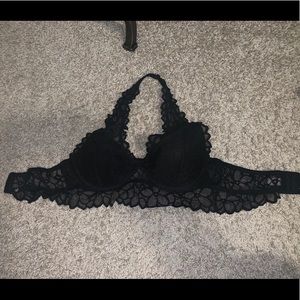 PINK Victoria’s Secret Lace Halter Bralette
